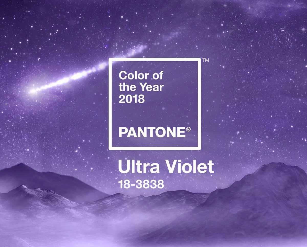 Pantone Colour of the Year 2018 – Ultra Violet
